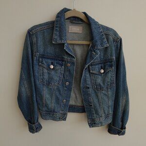 Everlane Cropped Denim Jacket